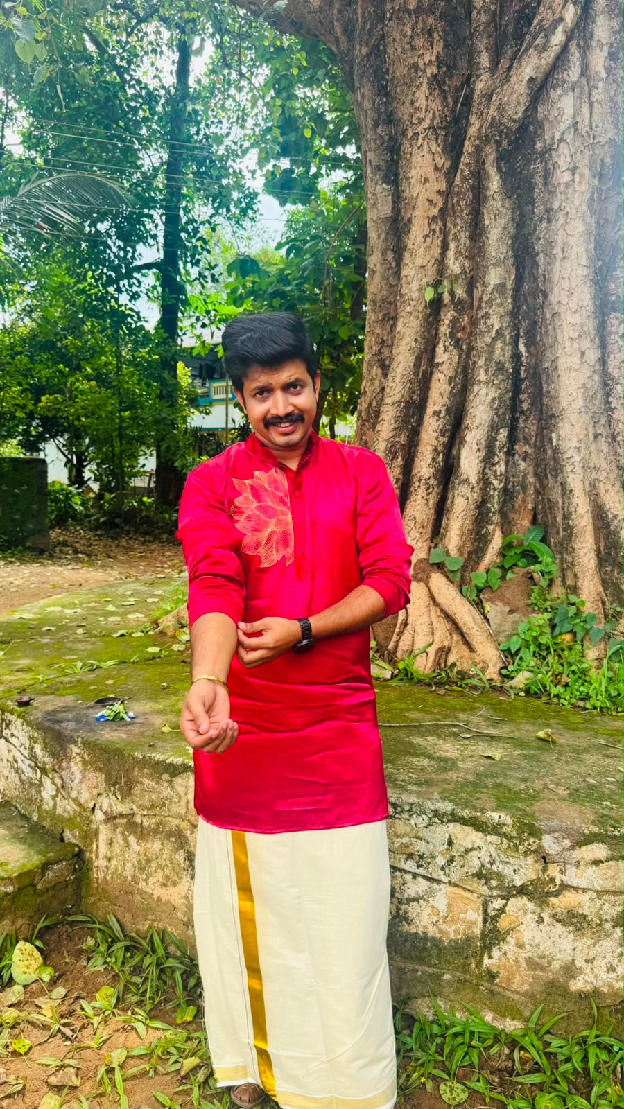 Men’s Kurtha And Dhothi