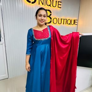 Party Wear Top With Duppatta